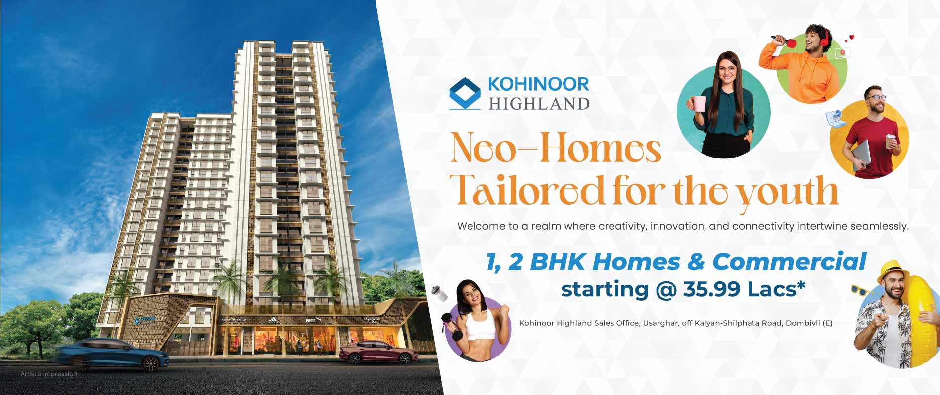 Kohinoor Highland In Dombivli East | kohinoor highland