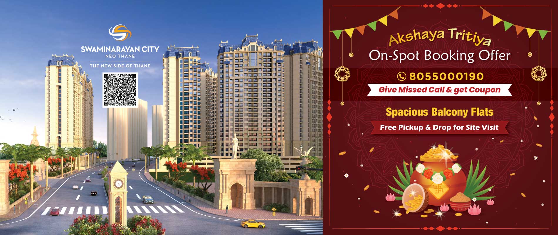 swaminarayan city dombivali west project