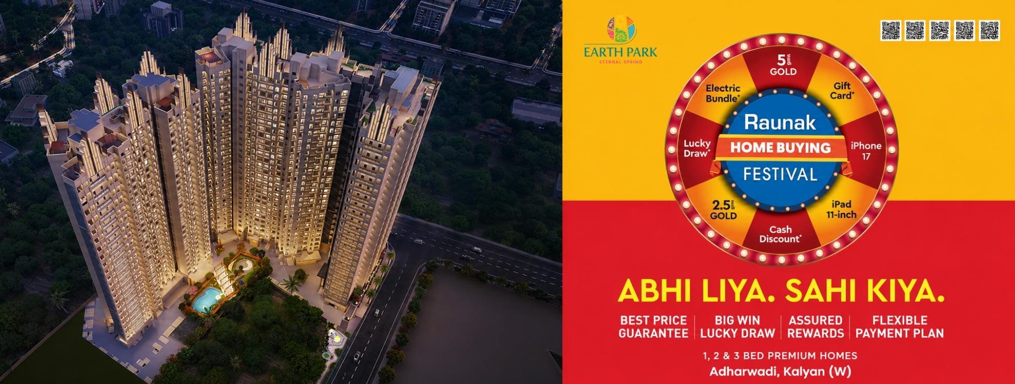 Raunak EarthPark Location | Kalyan Prime Location