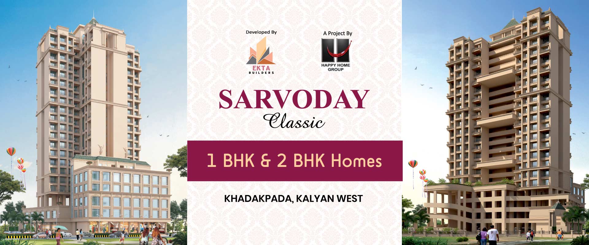 Sarvoday Classic Kalyan contact number