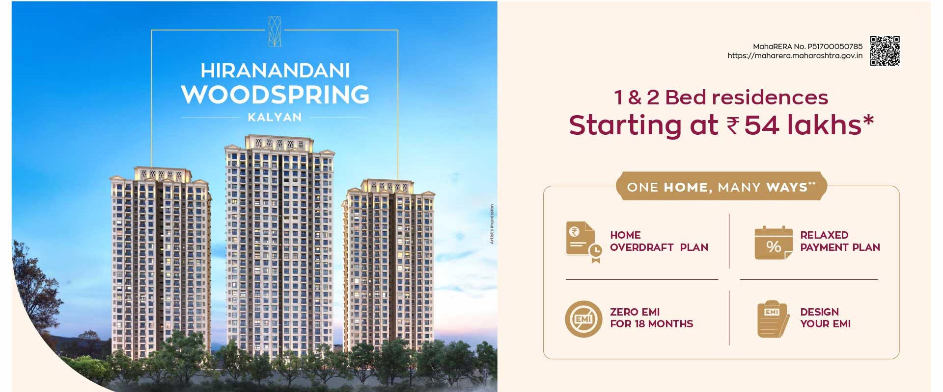 Hiranandani Woodspring posession date