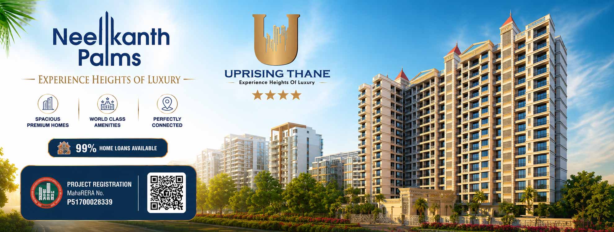 Top Reasons to Buy Flats in Temghar at Neelkanth Palms