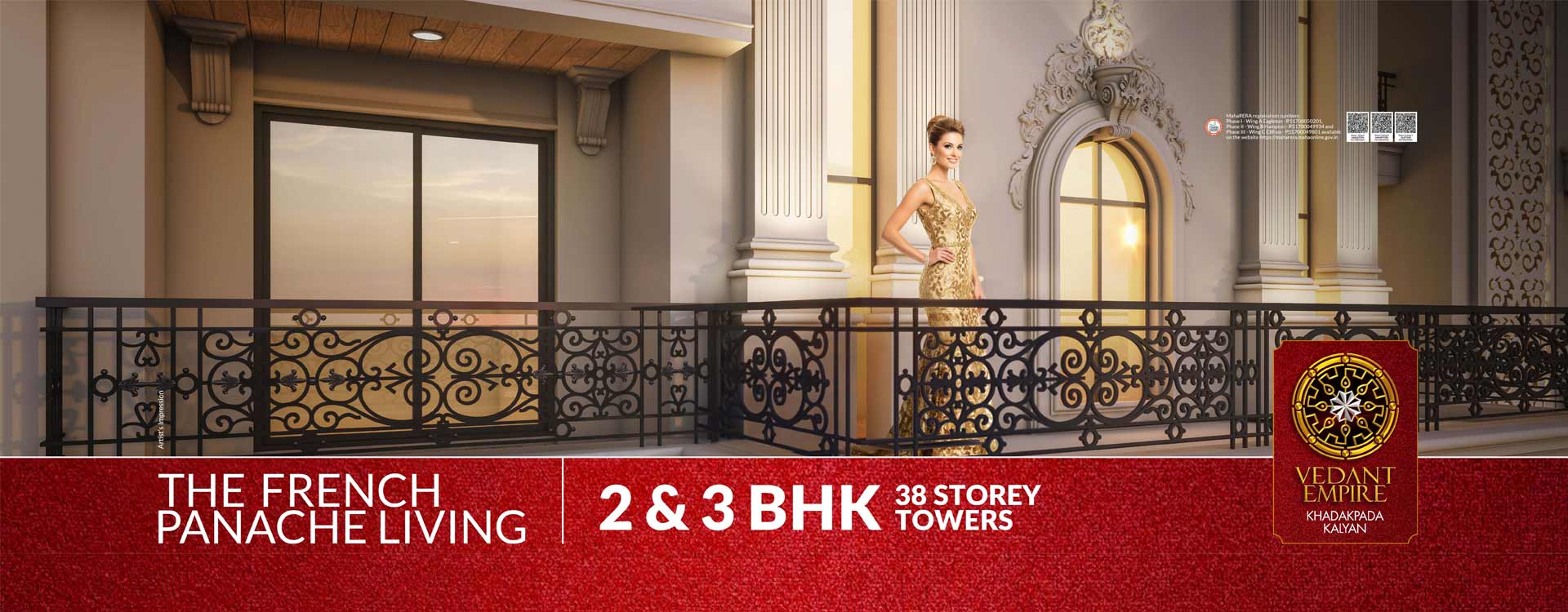 Tharwani Vedant Empire Price | 2bhk Radha Nagar