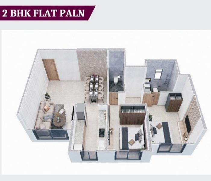 Kavita Tower - 1 & 2 BHK Flats Near Kalyan Station