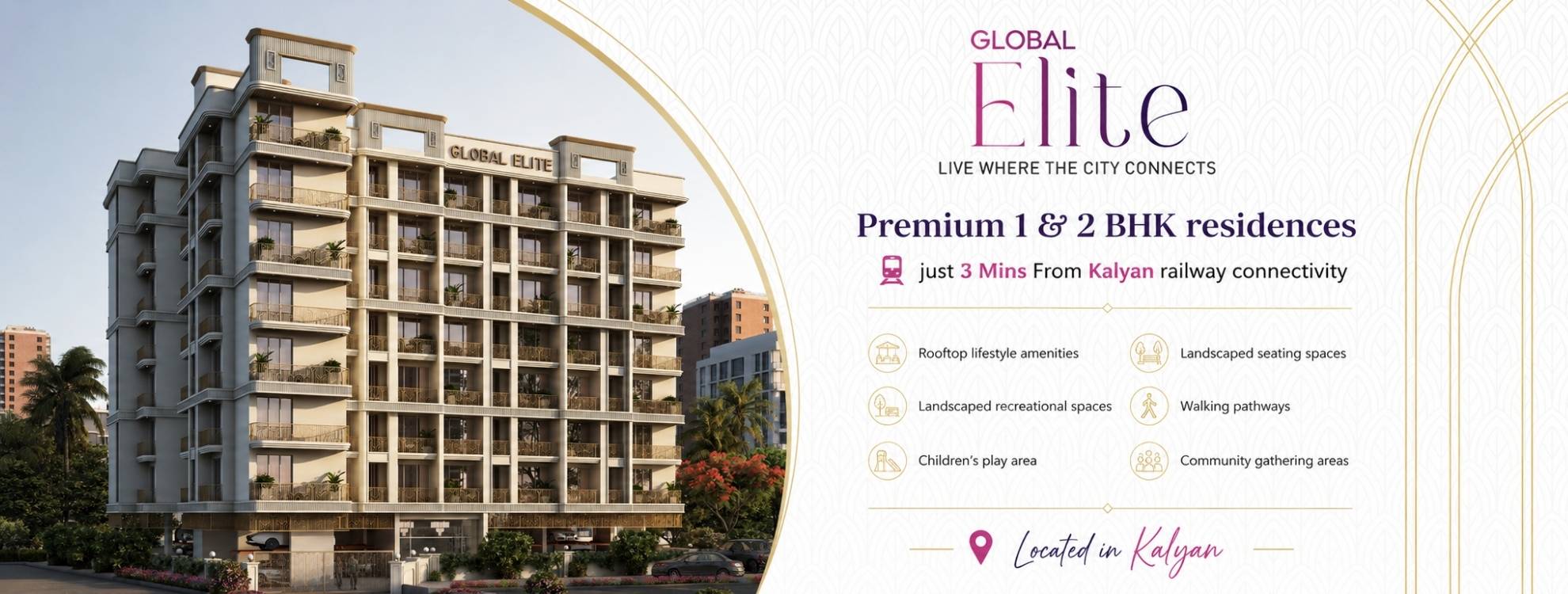 Ronak Global Elite - 1 & 2 BHK Homes In kalyan