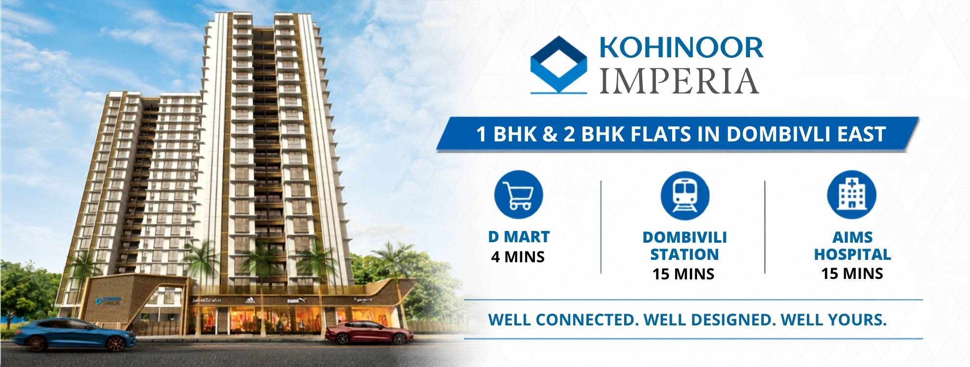 Kohinoor Imperia Dombivli | 1 & 2 BHK Homes
