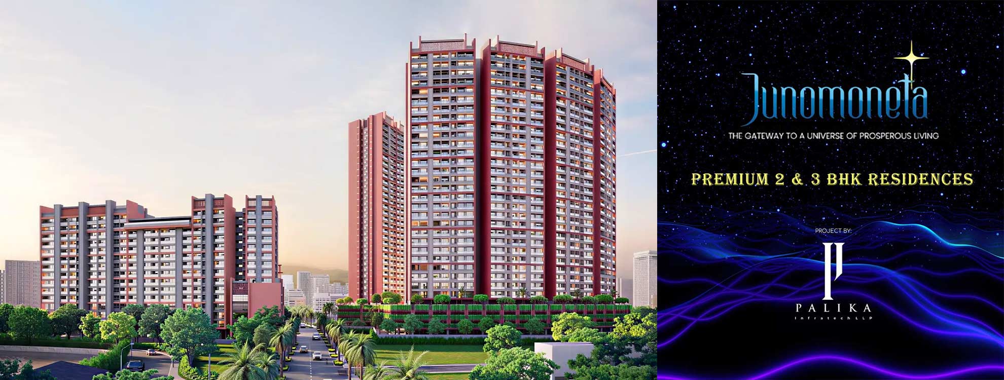 Palika Junomoneta | 2 & 3 Luxury Flst in Kalyan