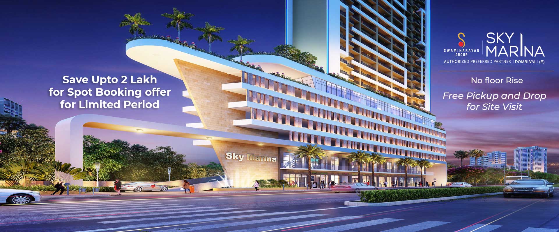 Sky marina Dombivli west | 1 & 2 BHK Flats