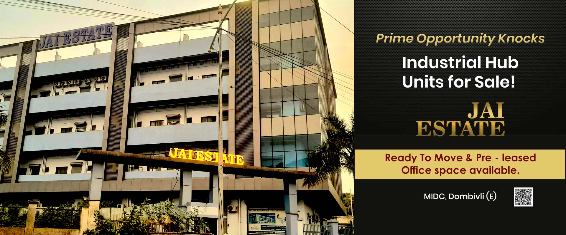 Jai Estate Dombivli | Industrial Units for Sale in Dombivli MIDC