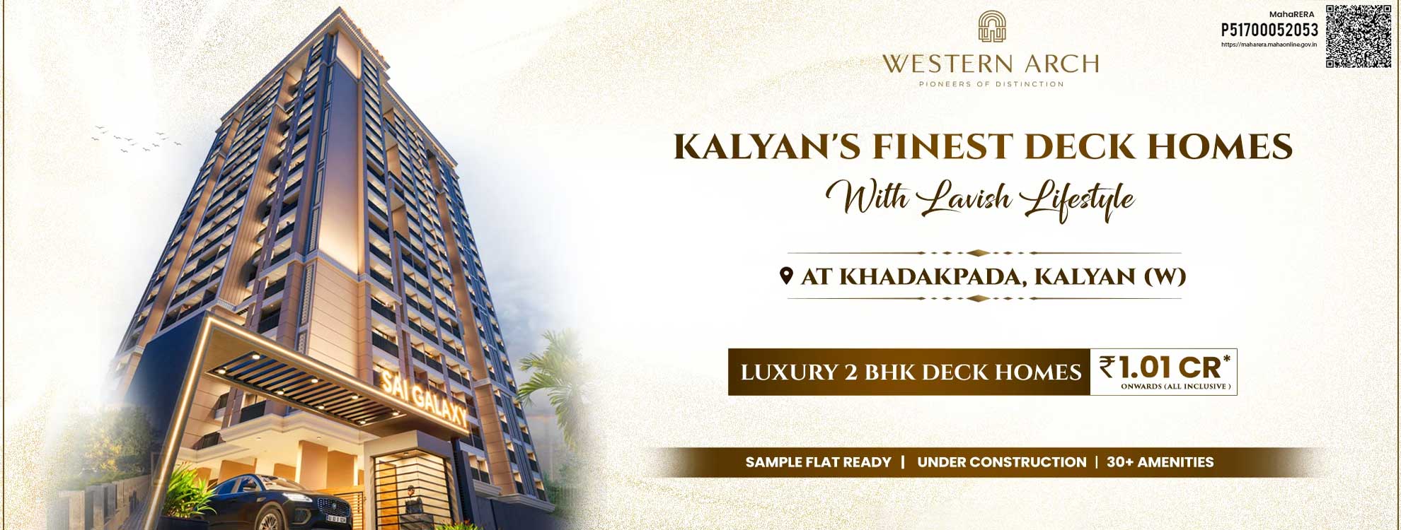 Sai Galaxy Kalyan – 2 & 3 BHK Flats in Khadakpada, Kalyan West