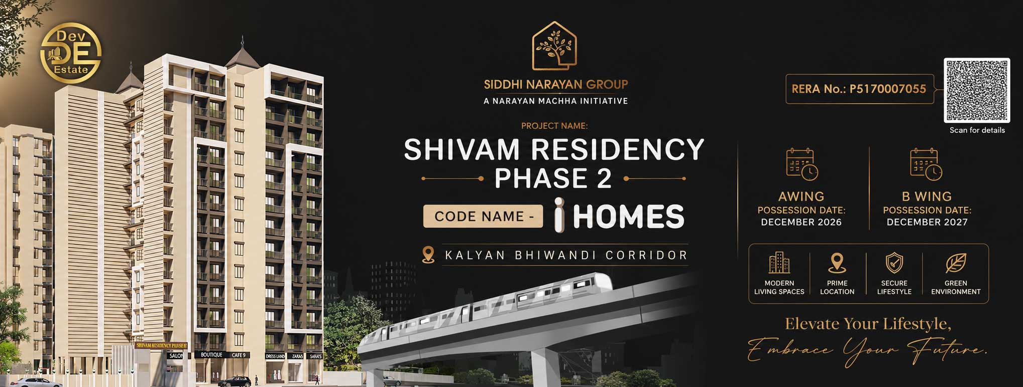 Shivam Residency Phase 2 | Premium Flats in Bhiwandi Temghar