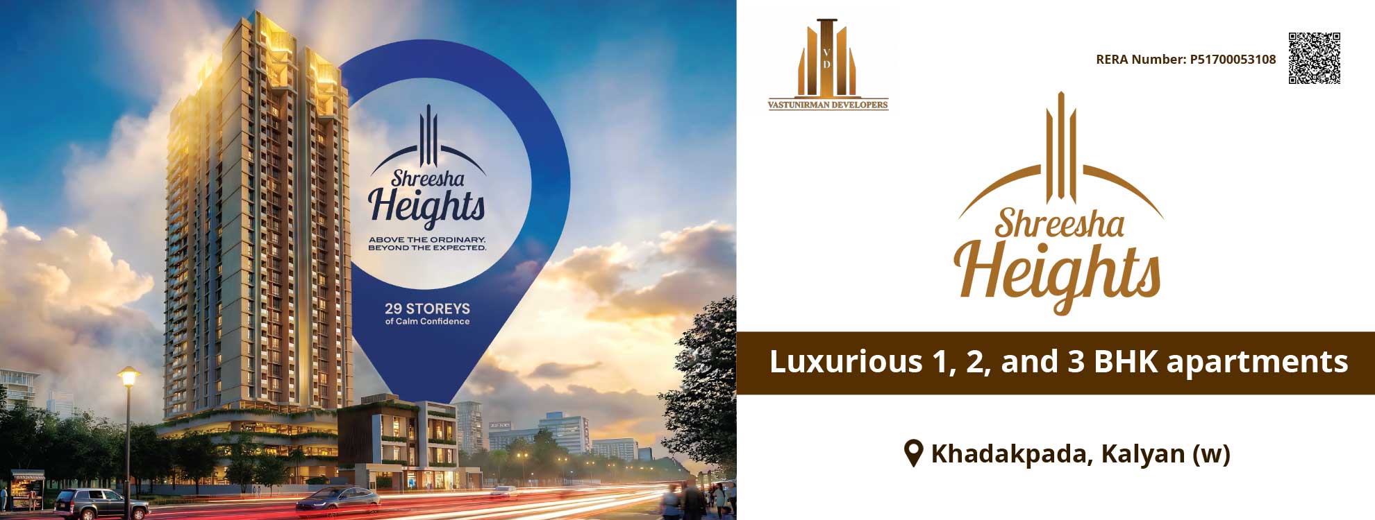 Vastunirman Shreesha Heights | Property for Sale Kalyan