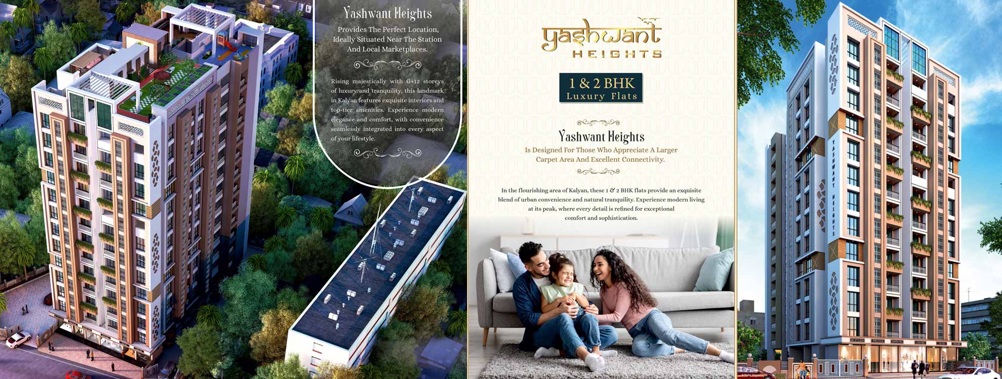 Yashwant Heights Kalyan | Spacious Flats Near Shivaji Chowk